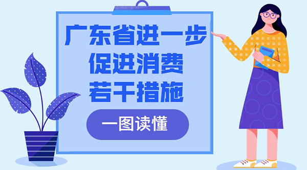 一圖讀懂廣東省進一步促進消費若干措施