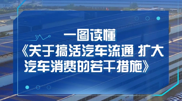 一圖讀懂《關(guān)于搞活汽車流通 擴大汽車消費的若干措施》